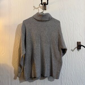 Free People Ribbed Gray Sweater